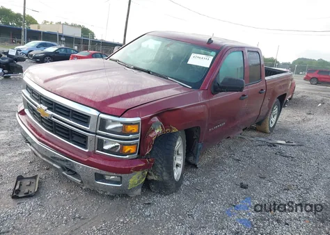 2014 Chevrolet Silverado 1500 2Lt z USA, uszkodzony, nr VIN 1GCVKREC2EZ219715